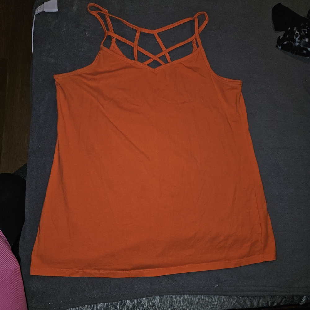 Torrid Orange Strappy Camisole
